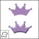 The Custom Shape tool makes customized shapes selected from a custom shape list.