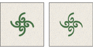 Adjusting roundness to compress a brush tip shape