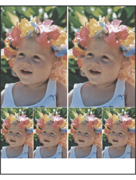 Example of a picture package layout